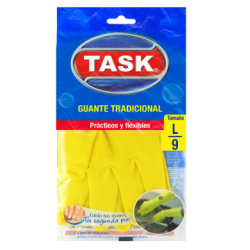 Guantes de goma Task Tradicional talle L | Olimpio