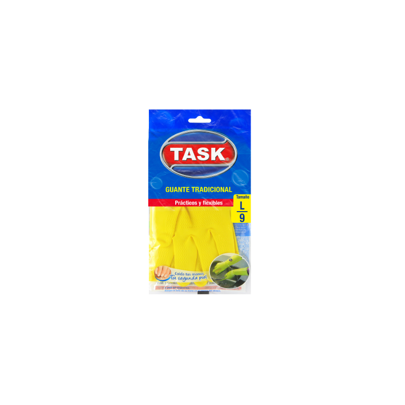 Guantes de goma Task Tradicional talle L | Olimpio
