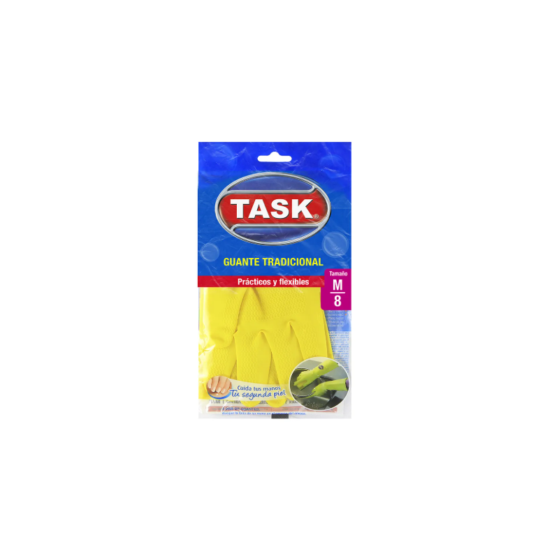 Guantes de goma Task Tradicional talle M | Olimpio
