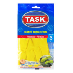 Guantes de goma Task Tradicional talle S | Olimpio