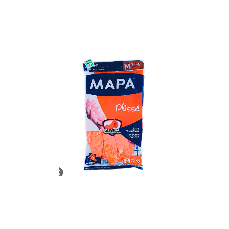 Guantes de goma Mapa Plisé talle S | Olimpio