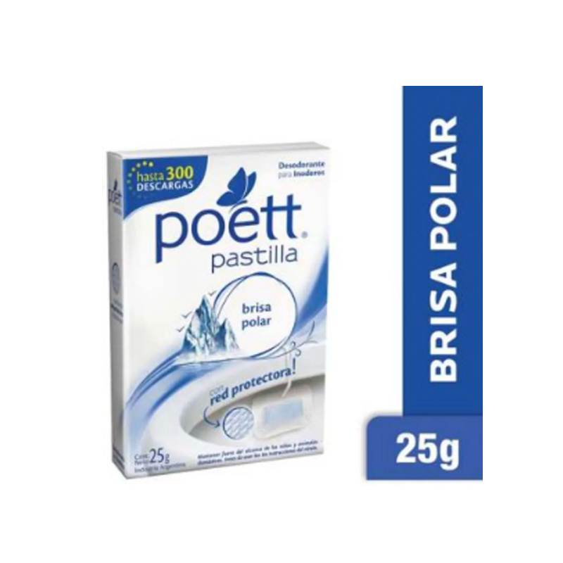 Pastilla para inodoro Poett canasta x1 | Olimpio