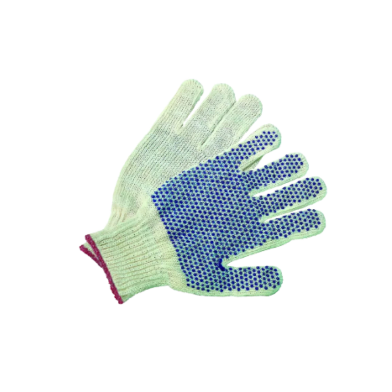 Guantes moteados de algodón para jardín y uso industrial | Olimpio