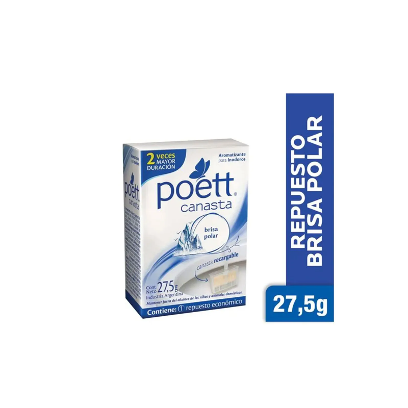 PASTILLAS INODORO POETT CANASTA SURT REPUESTO