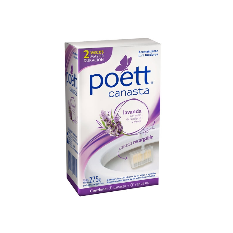 Pastilla para inodoro Poett canasta | Olimpio