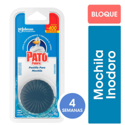 Pastilla para mochila de inodoro Pato 40 g | Olimpio
