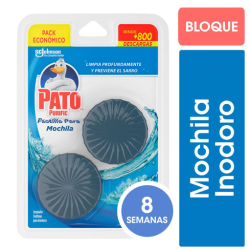 Pastillas para mochila de inodoro Pato 80 g x2 | Olimpio