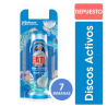 Discos adhesivos para inodoro Pato repuesto | Olimpio