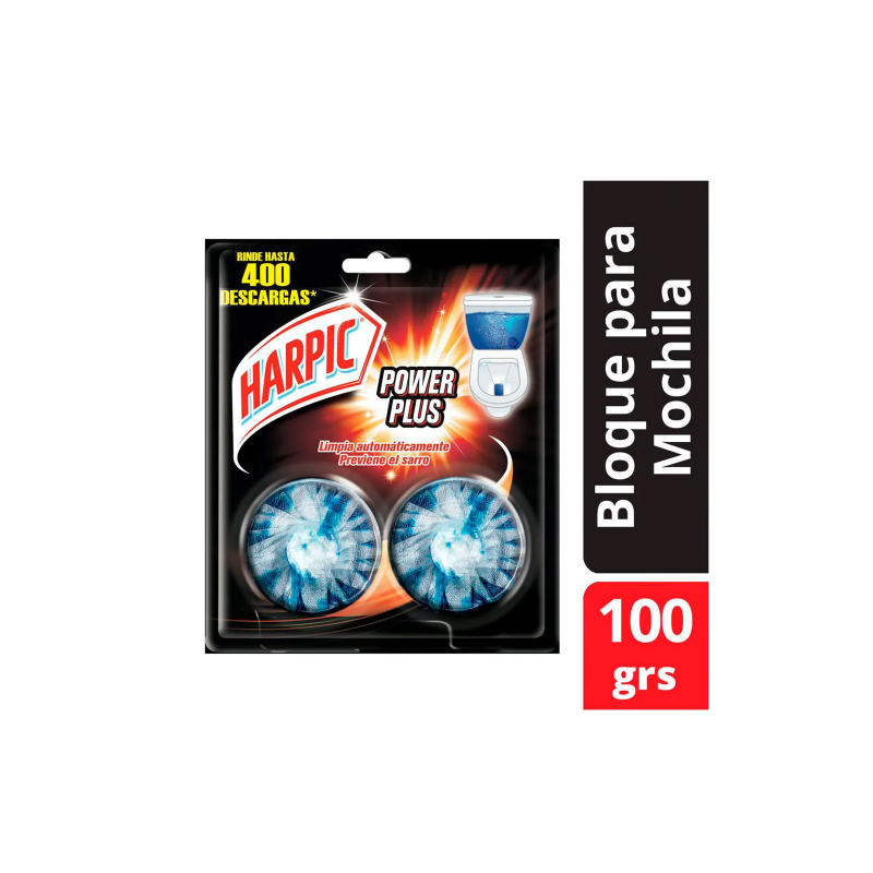 Pastillas para mochila de inodoro Harpic x2 | Olimpio