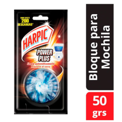 Pastilla para mochila de inodoro Harpic | Olimpio
