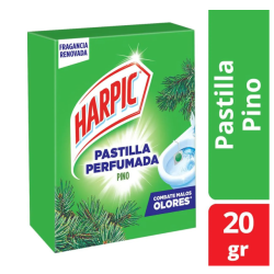 Pastilla para inodoro Harpic canasta 20 g | Olimpio