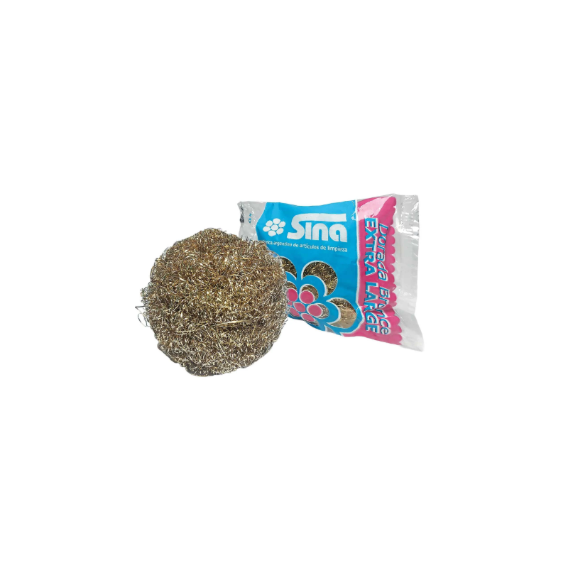 ESPONJA COCINA BRONCE SINA DORADA 50GR