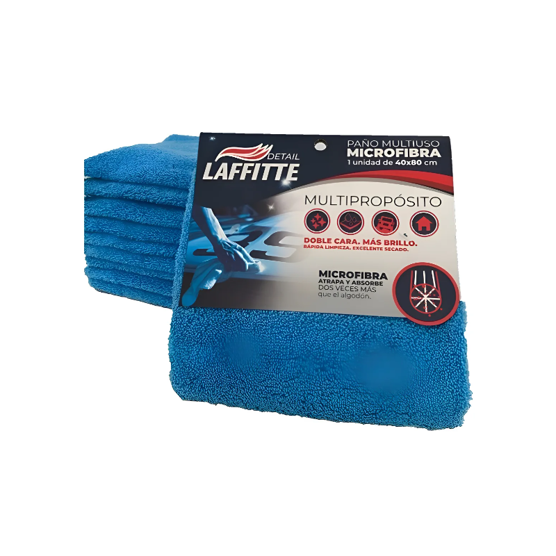 LAFFITTE PAñO MICROFIBRA 40X80 AZUL