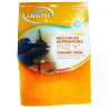Paño de microfibra Laffitte 35x35 cm naranja y azul | Olimpio