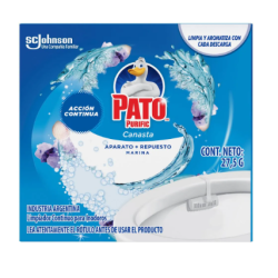 Pastilla para inodoro Pato canasta sólida | Olimpio