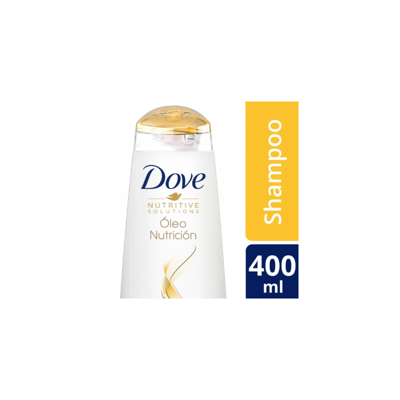 Shampoo Dove óleo nutrición 400 ml | Olimpio