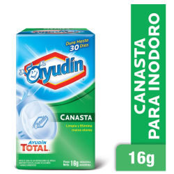 Pastilla para inodoro Ayudín canasta 16 g | Olimpio