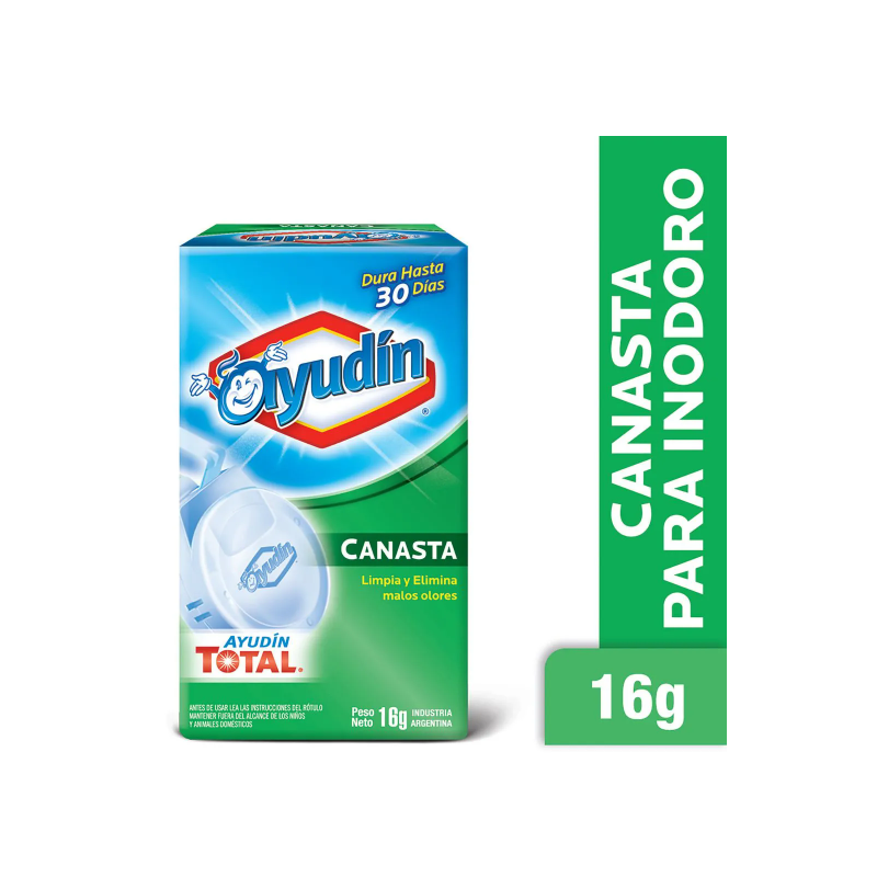 PASTILLAS INODORO CANASTA AYUDIN X16G