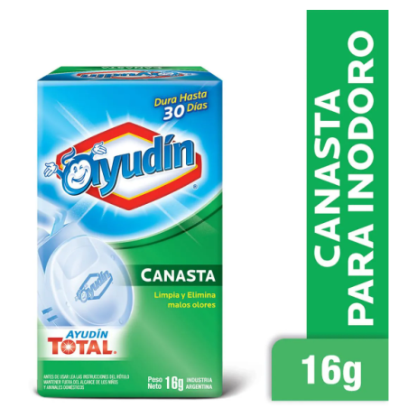 PASTILLAS INODORO CANASTA AYUDIN X16G