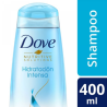 Shampoo Dove hidratación intensa 400 ml | Olimpio