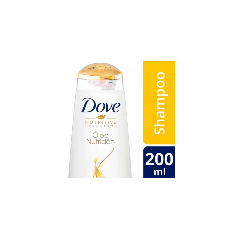 Shampoo Dove óleo nutrición 200 ml | Olimpio