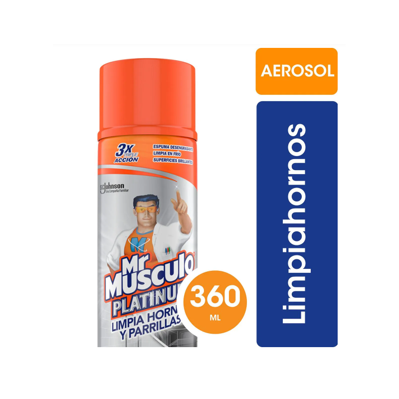 Limpiador de hornos Mr Músculo 360 ml | Olimpio