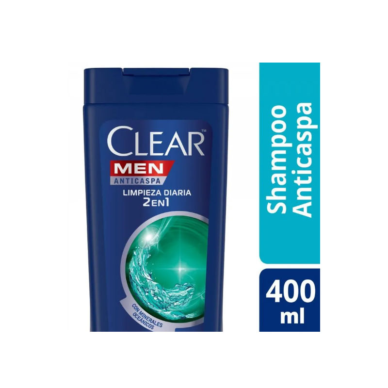 SH CLEAR X400LIMP DIARIA 2EN1