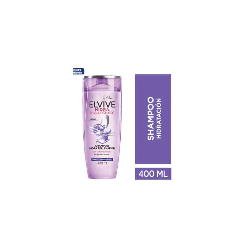 Shampoo Elvive Hidra Hialurónico 400 ml | Olimpio