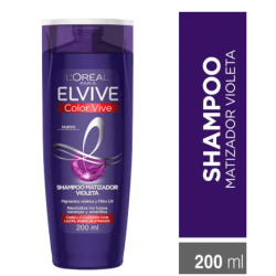 Shampoo Elvive matizador violeta 200 ml | Olimpio