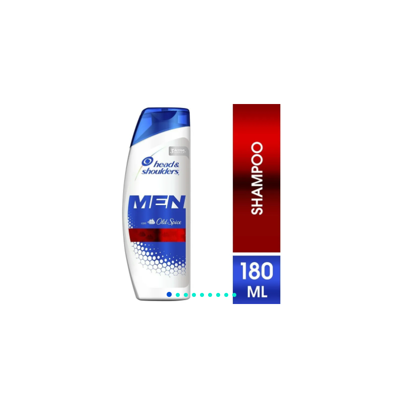 Shampoo Head & Shoulders Old Spice 180 ml | Olimpio