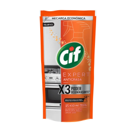Limpiador de cocina Cif antigrasa doypack 450 ml | Olimpio