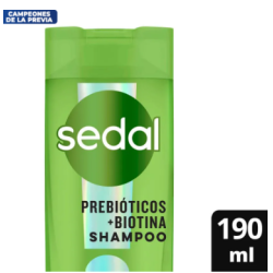 SH SEDAL X190 PREBIOTICOS + BIOTINA