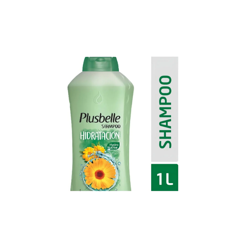 Shampoo Plusbelle hidratación 1 L | Olimpio