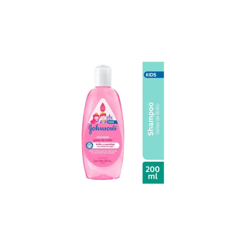 Shampoo Johnson's gotas de brillo 200 ml | Olimpio