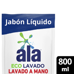 JABON LIQUIDO ROPA ALA REGULAR X800ML