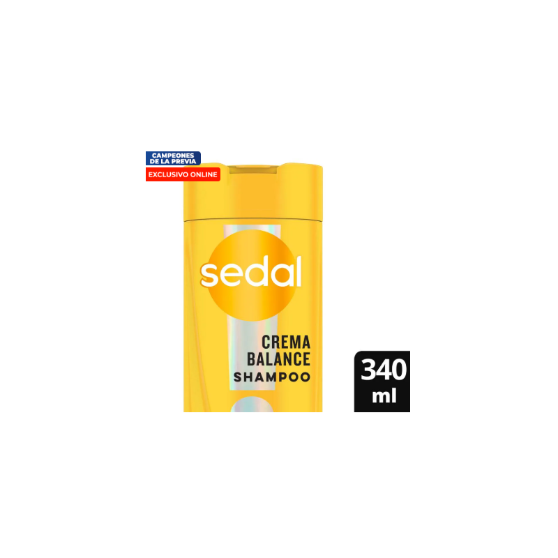Shampoo Sedal crema balance 340 ml | Olimpio