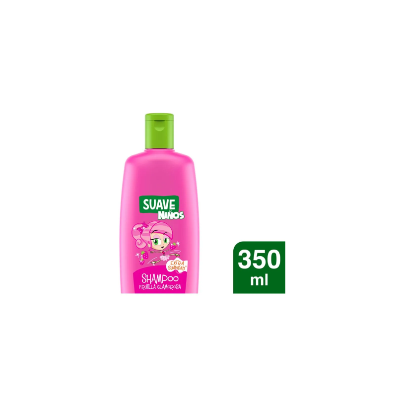 Shampoo Suave Kids frutilla glam 350 ml | Olimpio