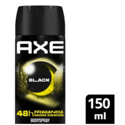 DESODORANTE AXE X96GR BLACK