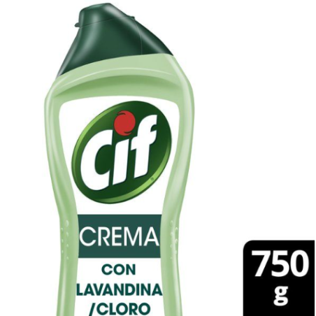 LIMPIADOR MULTIUSO CIF CREMA X750 C/LAVANDINA