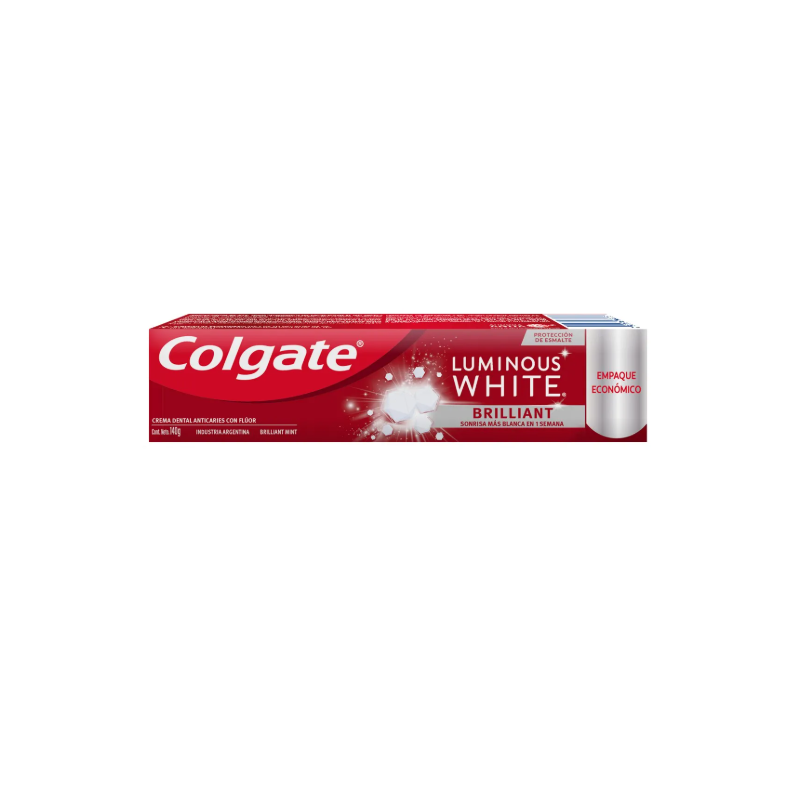 Pasta dental Colgate Luminous White Brilliant 140 g | Olimpio