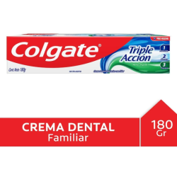 Pasta dental Colgate Triple Acción 180 g | Olimpio