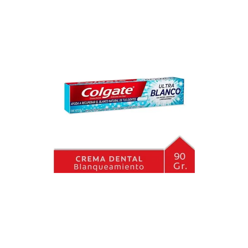 PASTA DENTAL COLGATE ULTRA BLANCO MICROCRISTALES 9