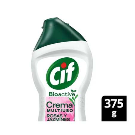 LIMPIADOR MULTIUSO CIF CREMA X375 ROSAS Y JAZMINES