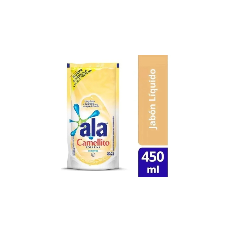 JABON LIQUIDO ROPA ALA REGULAR CAMELLITO X450ML