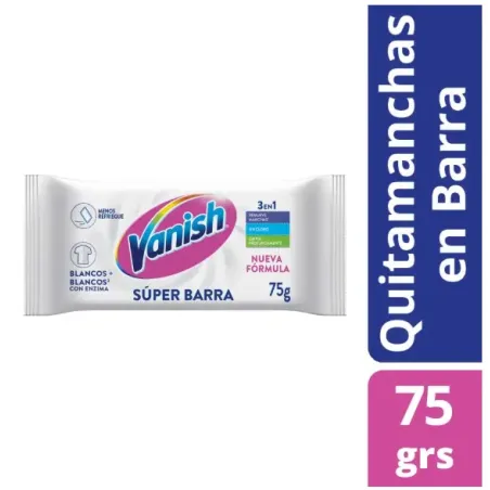 JABON PAN VANISH WHITE 75GR