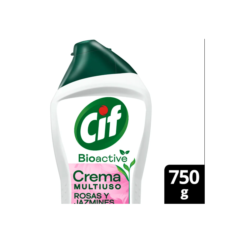 LIMPIADOR MULTIUSO CIF CREMA X750 ROSAS Y JAZMINES