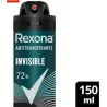 Desodorante en aerosol Rexona Men Invisible 90 g | Olimpio