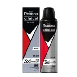 Desodorante en aerosol Rexona Clinical Men Sport 91 g | Olimpio
