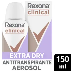 Desodorante en aerosol Rexona Clinical Women Extra Dry 91 g | Olimpio
