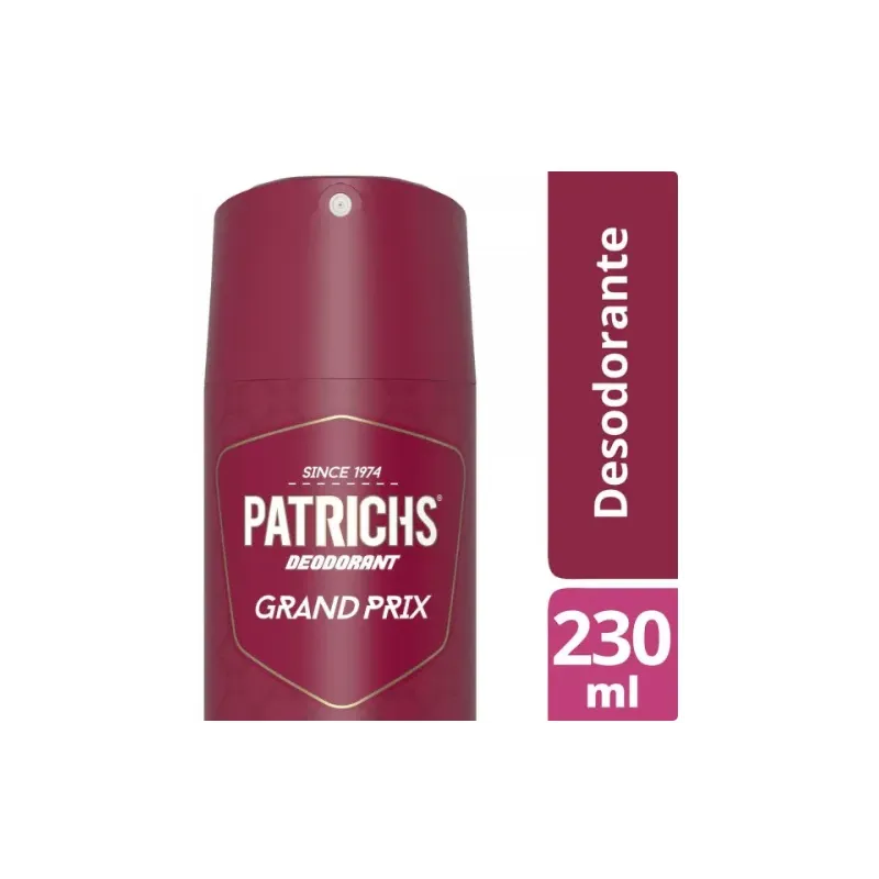 Desodorante en aerosol Patrich Grand Prix 97 g | Olimpio